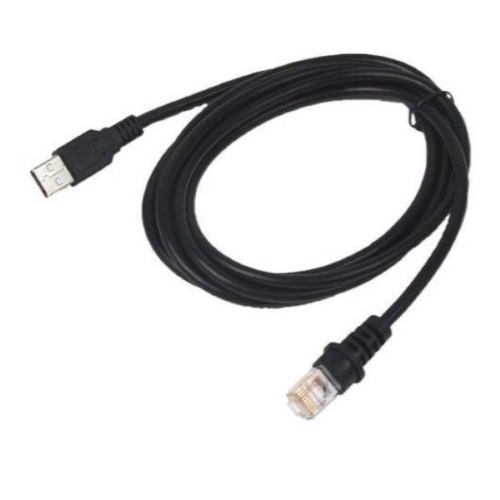 DATALOGIC CBL USB,TYPE A, BLACK, POT, COILE